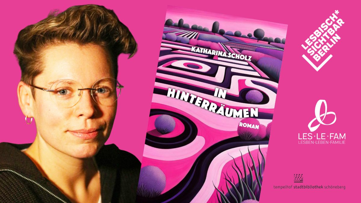 Tag der lesbischen* Sichtbarkeit: Lesung mit Katharina Scholz „In Hinterräumen“